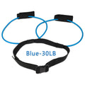 Fitness Women Body Butt Band Resistance Bands Adjustable Waist Belt Pedal Exerciser