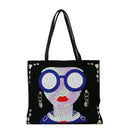 Trendy Personality Sequined Cartoon Sunglasses