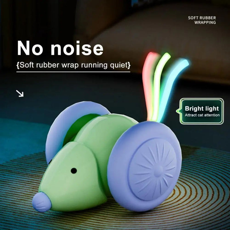 Cat Toys Interactive Electric Mouse Cat Toy Automatic Cat Teasing Stick Pet Supplies